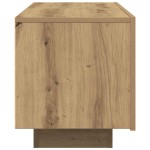 vidaXL Dulap TV, stejar artizanal, 100x35x40 cm, lemn prelucrat vidaXL Dulap TV, stejar artizanal, 100x35x40 cm, lemn prelucrat