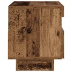 vidaXL Dulap TV cu lumini LED lemn vechi 80x35x40 cm lemn prelucrat vidaXL Dulap TV cu lumini LED lemn vechi 80x35x40 cm lemn prelucrat