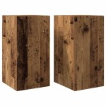 vidaXL Dulapuri TV 2 buc., lemn vechi, 30,5x30x60 cm, lemn prelucrat