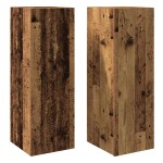 vidaXL Dulapuri TV, 2 buc., lemn vechi, 30,5x30x90 cm, lemn prelucrat
