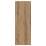 vidaXL Dulap TV, stejar artizanal, 30,5x30x90 cm, lemn prelucrat