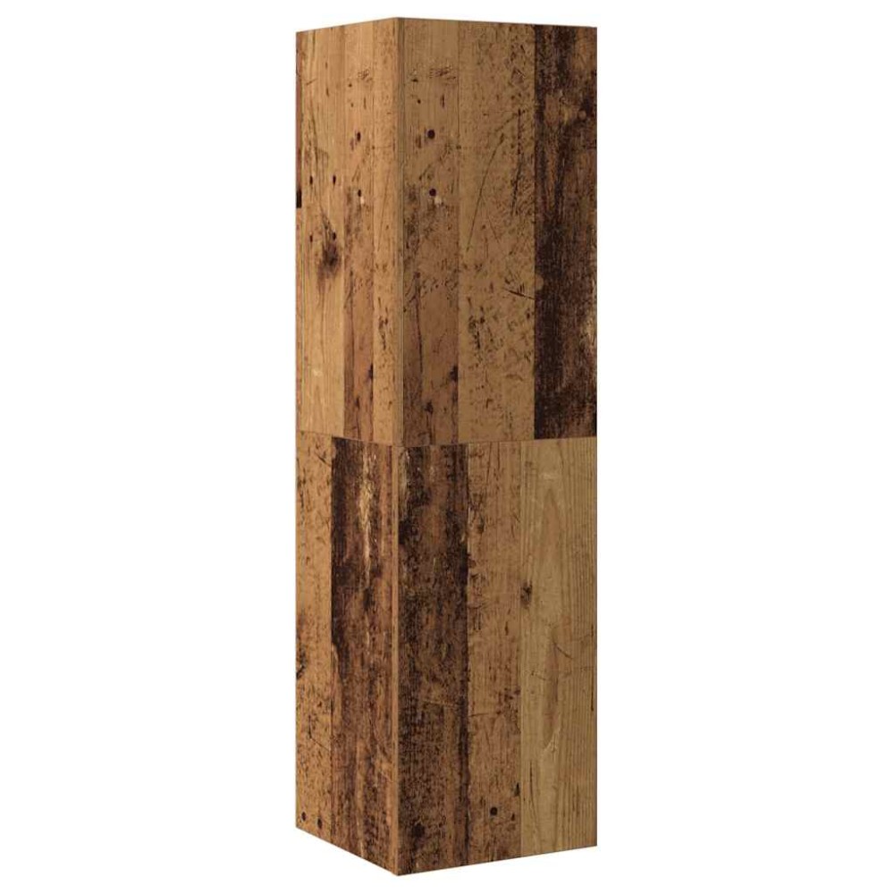 vidaXL Dulap TV, lemn vechi, 30,5x30x110 cm, lemn prelucrat