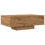 vidaXL Măsuță de cafea, stejar artizanal, 85x55x31 cm lemn prelucrat