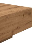 vidaXL Măsuță de cafea, stejar artizanal, 85x55x31 cm lemn prelucrat