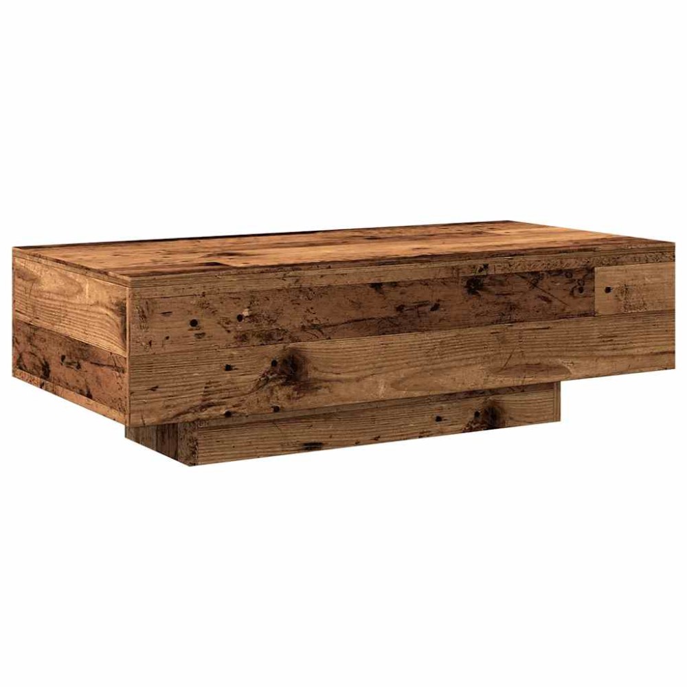 vidaXL Măsuță de cafea, lemn vechi, 100x49,5x31 cm, lemn prelucrat