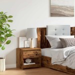 vidaXL Noptiera din lemn vechi 40x30x39 cm lemn prelucrat