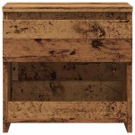 vidaXL Noptiere 2 buc. Lemn vechi 40x30x39 cm Lemn prelucrat
