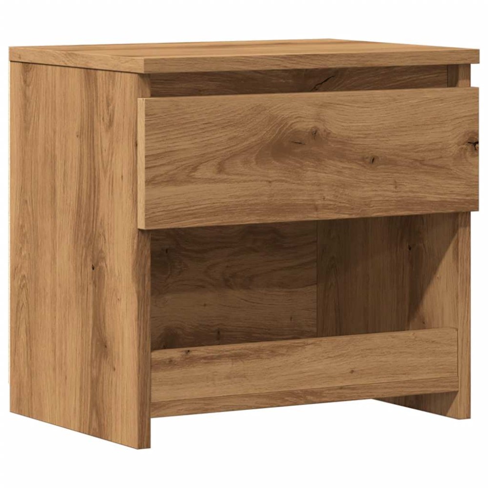 vidaXL Noptiera Artisan Stejar 40x30x39 cm Lemn prelucrat