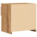 vidaXL Noptiera Artisan Stejar 40x30x39 cm Lemn prelucrat vidaXL Noptiera Artisan Stejar 40x30x39 cm Lemn prelucrat