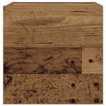 vidaXL Dulap TV montaj pe perete, lemn vechi, 30,5x30x30 cm