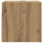 vidaXL Dulapuri TV montaj perete 2 buc. stejar artizanal 30,5x30x30 cm