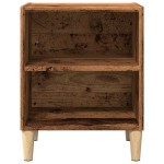vidaXL Noptiere 2 buc. Lemn vechi 40x30x50 cm Lemn prelucrat