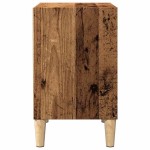 vidaXL Noptiere 2 buc. Lemn vechi 40x30x50 cm Lemn prelucrat