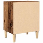 vidaXL Noptiere 2 buc. Lemn vechi 40x30x50 cm Lemn prelucrat
