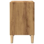 vidaXL Noptiera Stejar artizanal 40x30x50 cm Lemn prelucrat