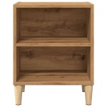 vidaXL Noptiere 2 buc Stejar artizanal 40x30x50 cm Lemn prelucrat