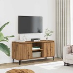 vidaXL Comodă TV, stejar artizanal, 102x35x50 cm, lemn prelucrat vidaXL Comodă TV, stejar artizanal, 102x35x50 cm, lemn prelucrat
