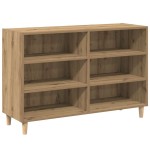 vidaXL Servantă, stejar artizanal, 103,5x35x70 cm, lemn prelucrat vidaXL Servantă, stejar artizanal, 103,5x35x70 cm, lemn prelucrat