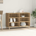 vidaXL Servantă, stejar artizanal, 103,5x35x70 cm, lemn prelucrat vidaXL Servantă, stejar artizanal, 103,5x35x70 cm, lemn prelucrat