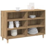 vidaXL Servantă, stejar artizanal, 103,5x35x70 cm, lemn prelucrat vidaXL Servantă, stejar artizanal, 103,5x35x70 cm, lemn prelucrat