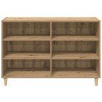 vidaXL Servantă, stejar artizanal, 103,5x35x70 cm, lemn prelucrat vidaXL Servantă, stejar artizanal, 103,5x35x70 cm, lemn prelucrat