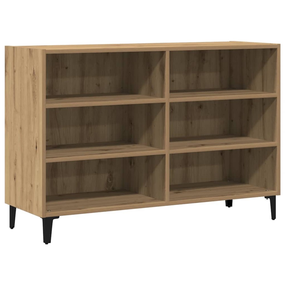 vidaXL Servantă, stejar artizanal, 103,5x35x70 cm, lemn prelucrat