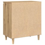 vidaXL Bufetă Stejar artizanal 60x35x70 cm Lemn prelucrat vidaXL Bufetă Stejar artizanal 60x35x70 cm Lemn prelucrat