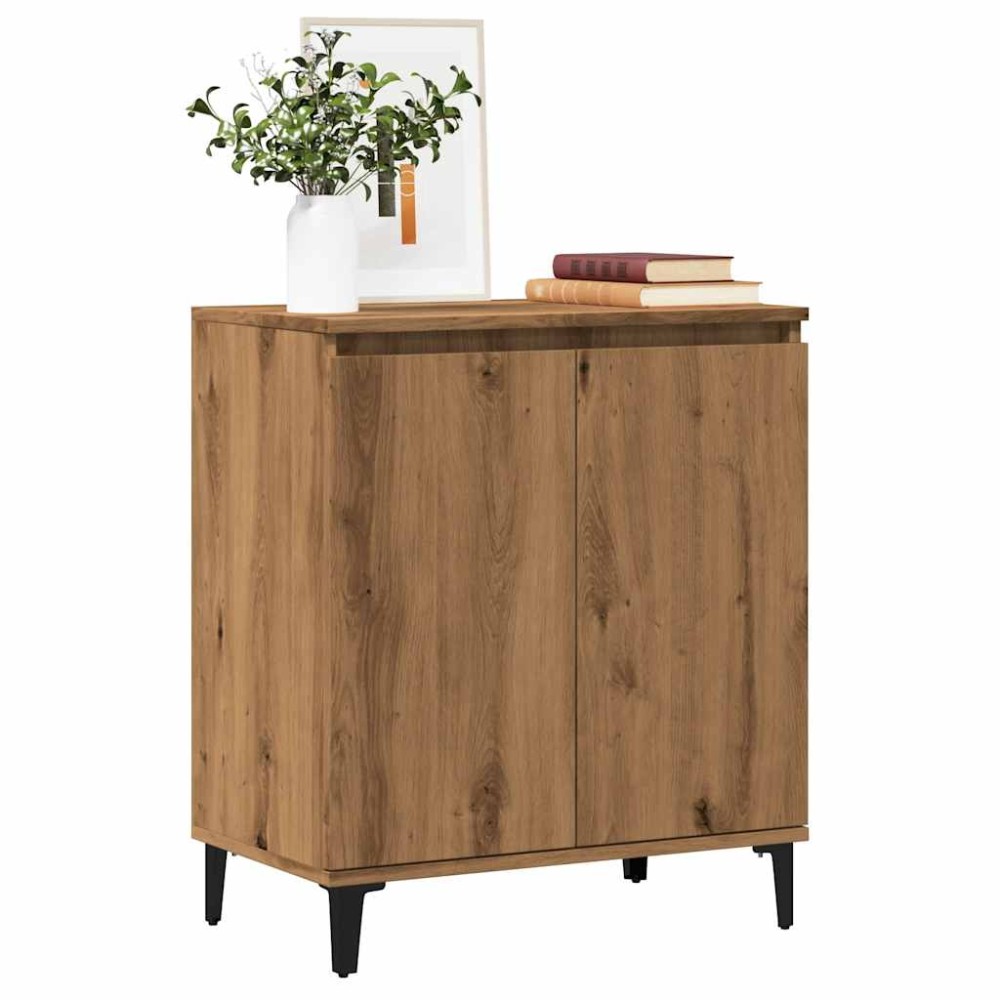vidaXL Bufetă Stejar artizanal 60x35x70 cm Lemn prelucrat