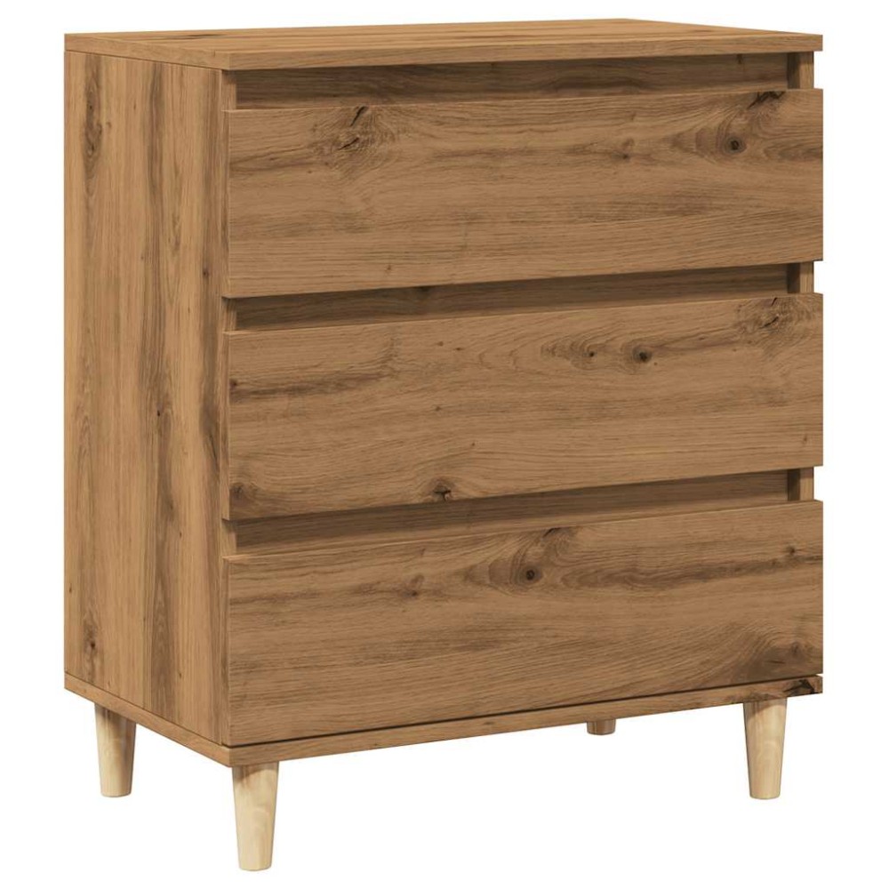 vidaXL Bufetă Stejar artizanal 60x35x70 cm Lemn prelucrat