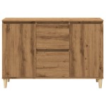 vidaXL Servantă, stejar artizanal, 102x35x70 cm, lemn prelucrat