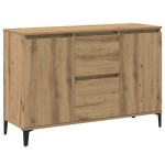 vidaXL Servantă, stejar artizanal, 102x35x70 cm, lemn prelucrat