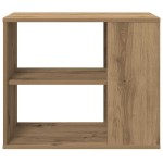 vidaXL Dulap lateral, stejar artizanal, 60x30x50 cm, lemn prelucrat