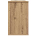 vidaXL Dulap lateral, stejar artizanal, 60x30x50 cm, lemn prelucrat