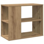 vidaXL Dulap lateral, stejar artizanal, 60x30x50 cm, lemn prelucrat