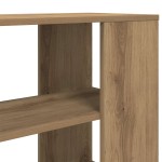 vidaXL Dulap lateral, stejar artizanal, 60x30x50 cm, lemn prelucrat