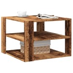 vidaXL Măsuță de cafea, lemn vechi, 58x58x40 cm, lemn prelucrat vidaXL Măsuță de cafea, lemn vechi, 58x58x40 cm, lemn prelucrat