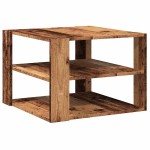 vidaXL Măsuță de cafea, lemn vechi, 58x58x40 cm, lemn prelucrat vidaXL Măsuță de cafea, lemn vechi, 58x58x40 cm, lemn prelucrat