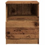 vidaXL Noptiere, 2 buc., lemn vechi, 40x40x50 cm, lemn prelucrat vidaXL Noptiere, 2 buc., lemn vechi, 40x40x50 cm, lemn prelucrat
