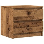 vidaXL Noptiere, 2 buc., lemn vechi, 50x40x43,5 cm, lemn prelucrat vidaXL Noptiere, 2 buc., lemn vechi, 50x40x43,5 cm, lemn prelucrat
