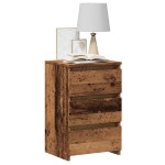 vidaXL Noptiere, 2 buc., lemn vechi, 40x35x62,5 cm, lemn prelucrat vidaXL Noptiere, 2 buc., lemn vechi, 40x35x62,5 cm, lemn prelucrat