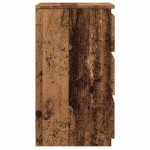 vidaXL Noptiere, 2 buc., lemn vechi, 40x35x62,5 cm, lemn prelucrat vidaXL Noptiere, 2 buc., lemn vechi, 40x35x62,5 cm, lemn prelucrat