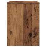 vidaXL Noptiere, 2 buc, lemn învechit, 40x30x40 cm, lemn prelucrat