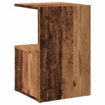 vidaXL Noptiera din lemn vechi 35x35x55 cm lemn prelucrat