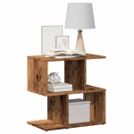 vidaXL Dulap lateral, lemn vechi, 50x30x51,5 cm, PAL vidaXL Dulap lateral, lemn vechi, 50x30x51,5 cm, PAL