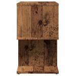 vidaXL Dulap lateral, lemn vechi, 50x30x51,5 cm, PAL vidaXL Dulap lateral, lemn vechi, 50x30x51,5 cm, PAL