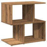 vidaXL Noptiere 2 buc. stejar artizanal 50x30x51,5 cm lemn prelucrat