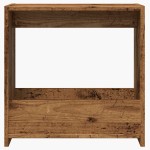 vidaXL Masă laterală, lemn vechi, 50x26x50 cm, PAL vidaXL Masă laterală, lemn vechi, 50x26x50 cm, PAL