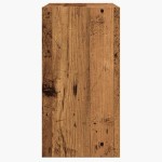 vidaXL Masă laterală, lemn vechi, 50x26x50 cm, PAL vidaXL Masă laterală, lemn vechi, 50x26x50 cm, PAL
