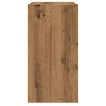 vidaXL Masă laterală, stejar artizanal,50x26x50 cm, lemn prelucrat