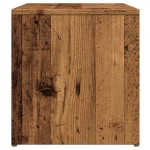 vidaXL Masă laterală, lemn vechi, 59x36x38 cm, PAL vidaXL Masă laterală, lemn vechi, 59x36x38 cm, PAL